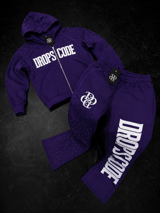 SET “DIAMONDS DROPS” #2 VIOLETA🥶