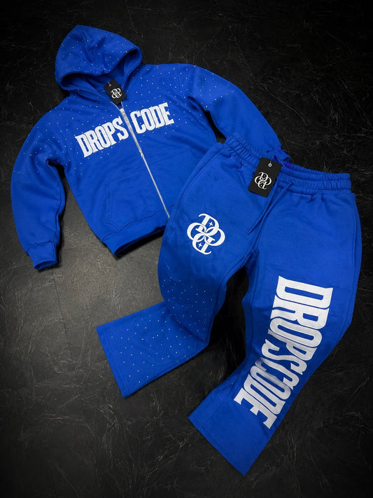 SET “DIAMONDS DROPS” #2 BLUE🥶
